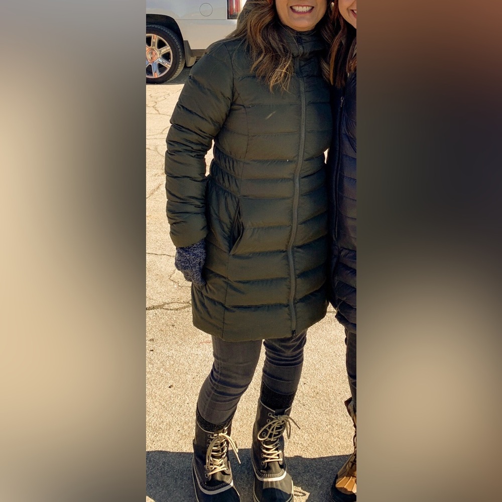 The North Face Women's Gotham Parka II, New Taupe Green (M) - Picture 3 of 7